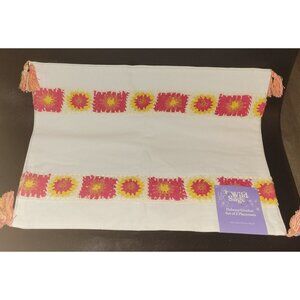 Fall Placemats Wild Sage Delaney Crochet Accents 14" X 19" Bed Bath Beyond - 6